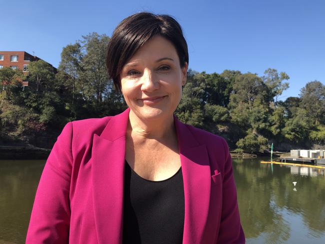 NSW Opposition leader Jodi McKay at Parramatta.