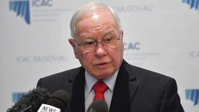 ICAC Commissioner Bruce Lander.