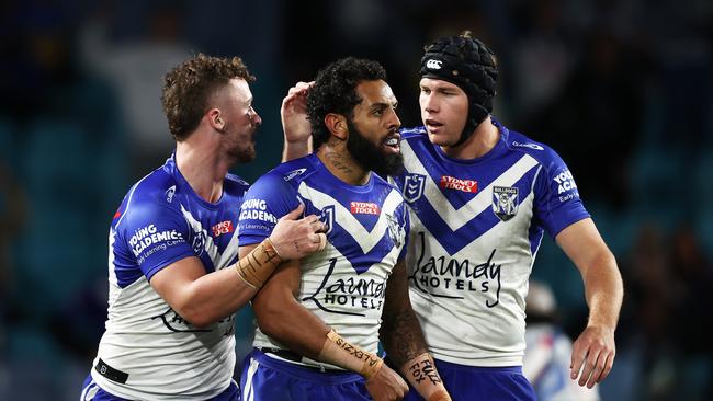 Josh Addo-Carr of the Bulldogs. Photo by Matt King/Getty Images