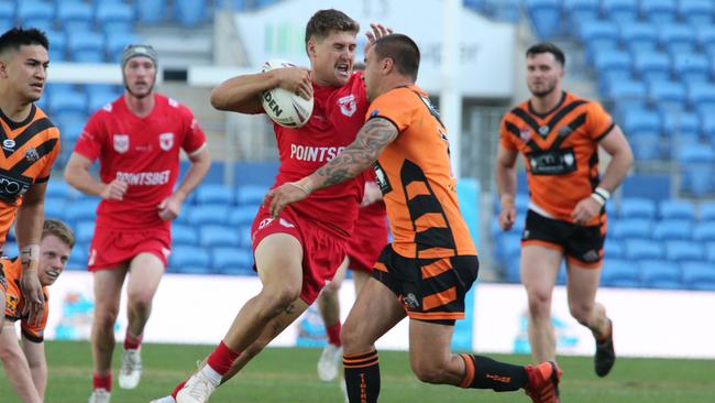 Gold Coast Rugby League Grand Finals held at CBUS Stadium at Robina. Reserve Grade Currumbin Vs Southport Pic Mike Batterham