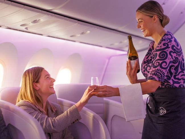 Air New Zealand Business Premier.