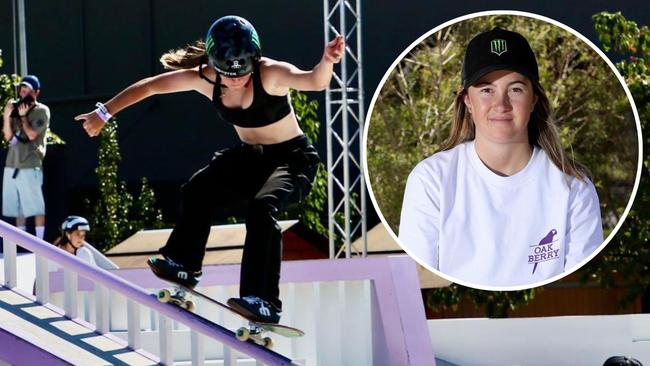 Sunshine Coast skateboard talent Haylie Powell.