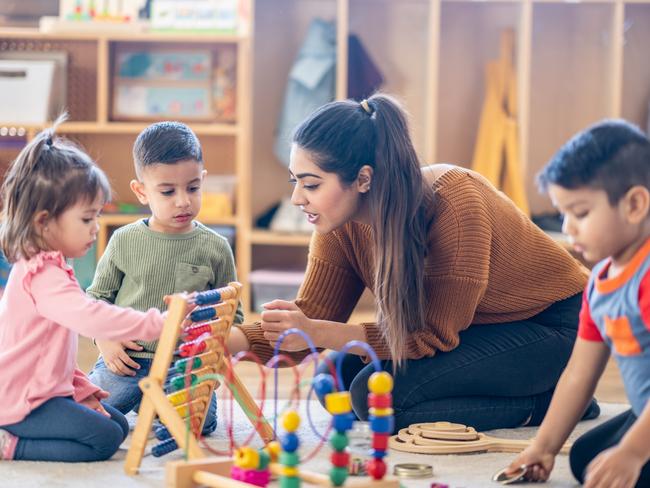 Generic Childcare photo, Kids playing, Kindergarten, Picture: Getty Images,