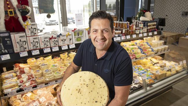 That's Amore Cheese owner Giorgio Linguanti is launching an online delivery service Picture: Ellen Smith