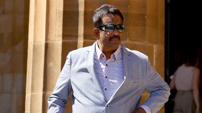 Ibrahim Abbas outside the Adelaide Magistrates Court. Picture: NCA NewsWire