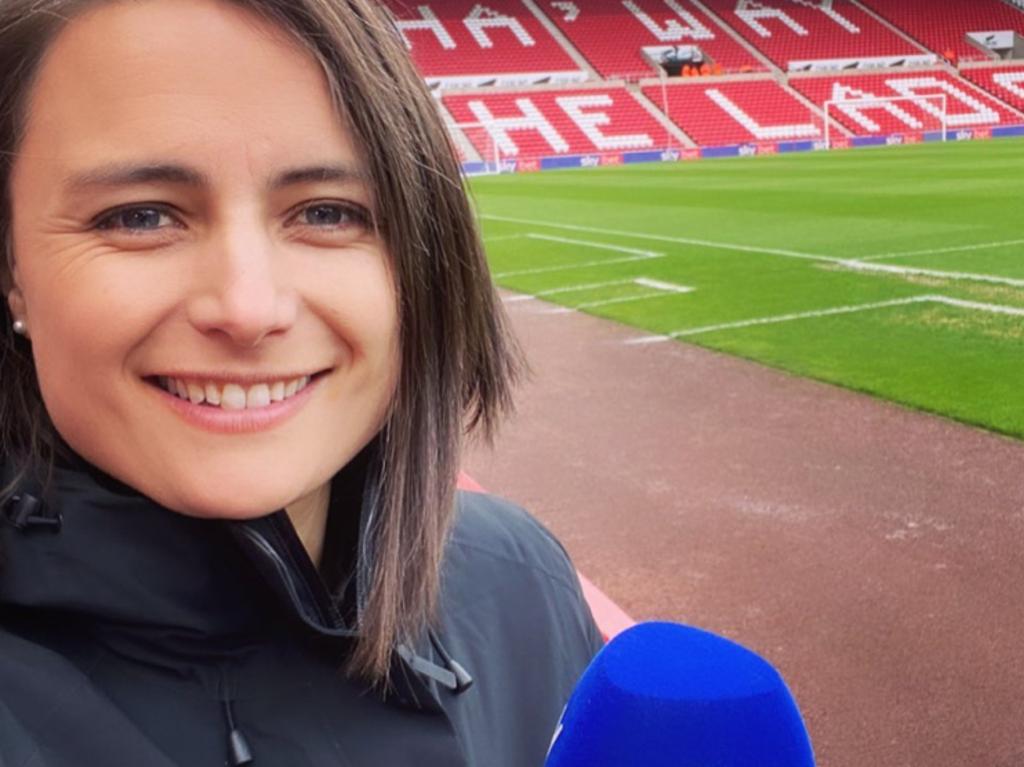 Sky Sports presenter Michelle Owen has hit back at trolls.