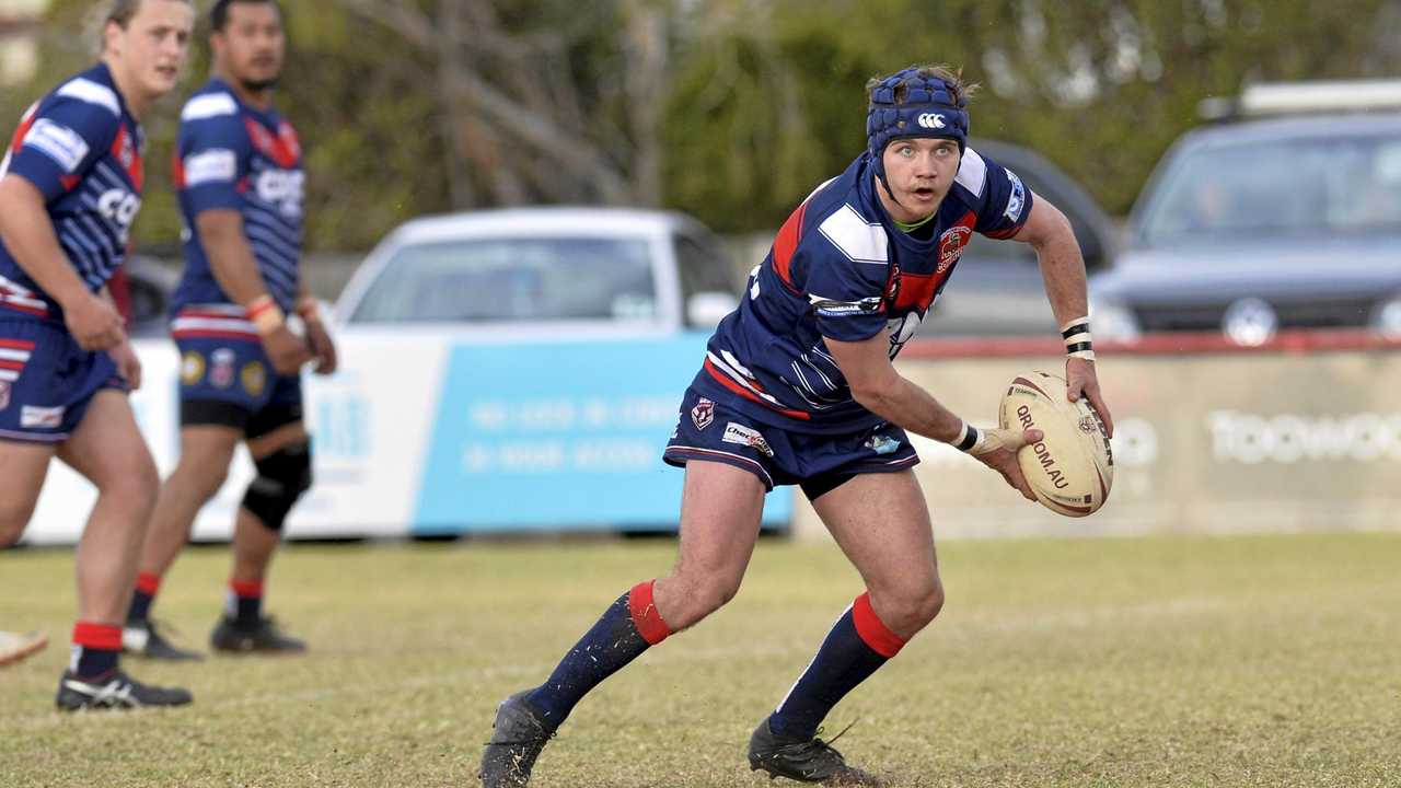 ON THE MONEY: Warwick Cowboys halfback Harry Sullivan was named in the TRL's team of the week. Picture: Kevin Farmer