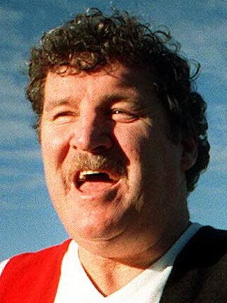 The late Kevin “Cowboy” Neale who kicked 10 goals against Victorian Country in Canberra in 1980.