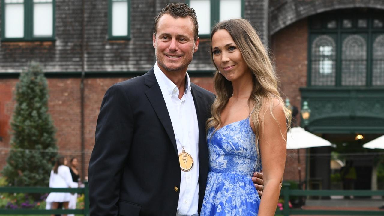 Lleyton Hewitt Celebrates International Tennis Hall Of Fame Induction ...