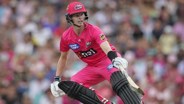 Steve Smith looms as a huge signing for the Big Bash this summer, pending the likely cancellation of the ODI series against South Africa. Picture: Getty