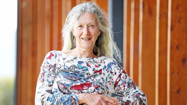 Margaret Steadman volunteers at the Migrant Resource Centre in Glenorchy. Picture: ZAK SIMMONDS