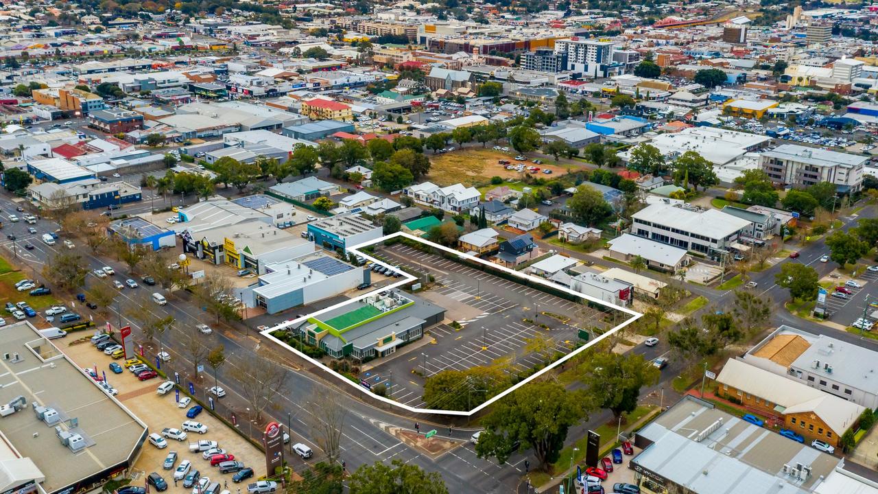 SOLD: The old Toowoomba Sizzler site on James Street has been sold to an investor.