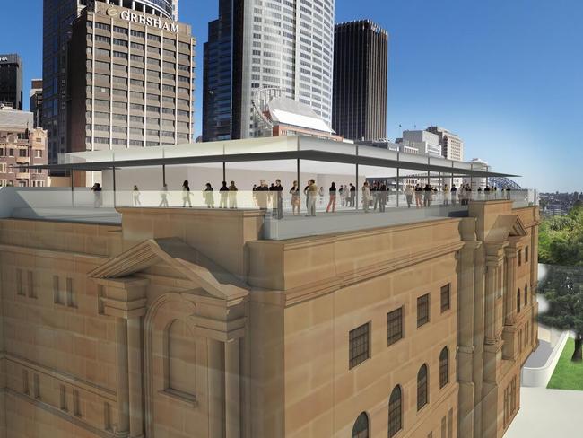 New life.... Projects like the revamped State Library breathing new life into the CBD.