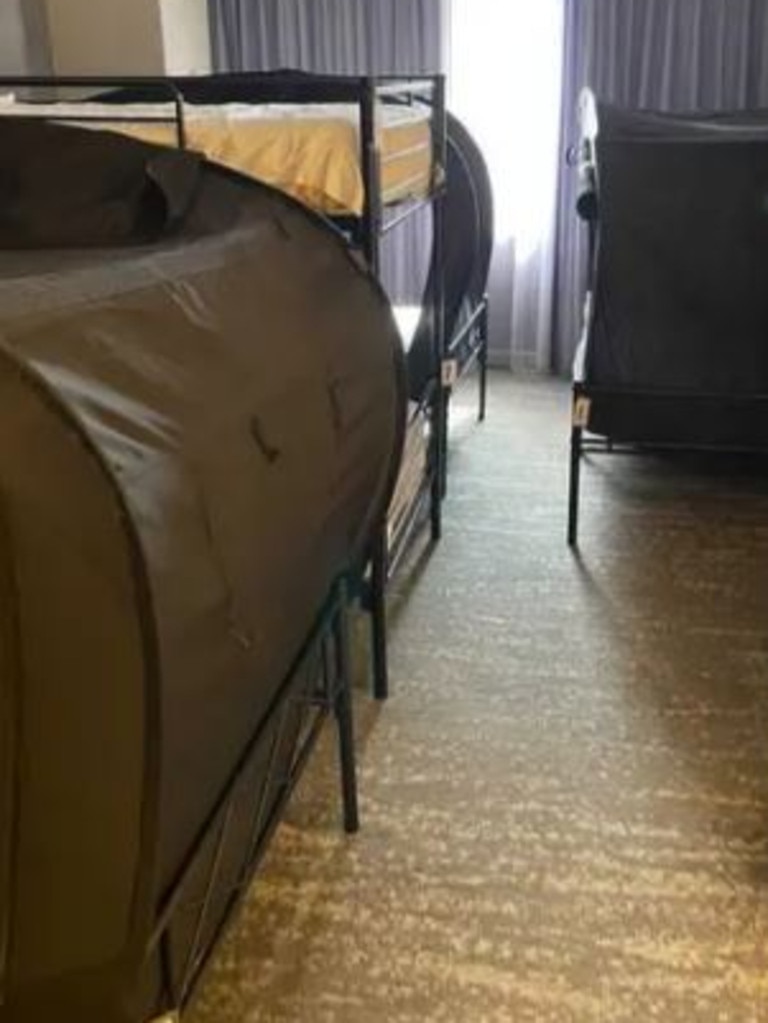 The bed Cierra discussed on Tik Tok.
