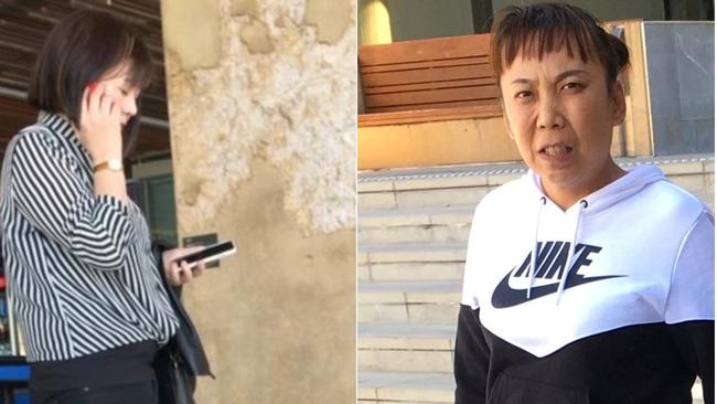 Wai Kwan Pun (left) and Jing Zhang have been fined for prostitution offences after an undercover bust.