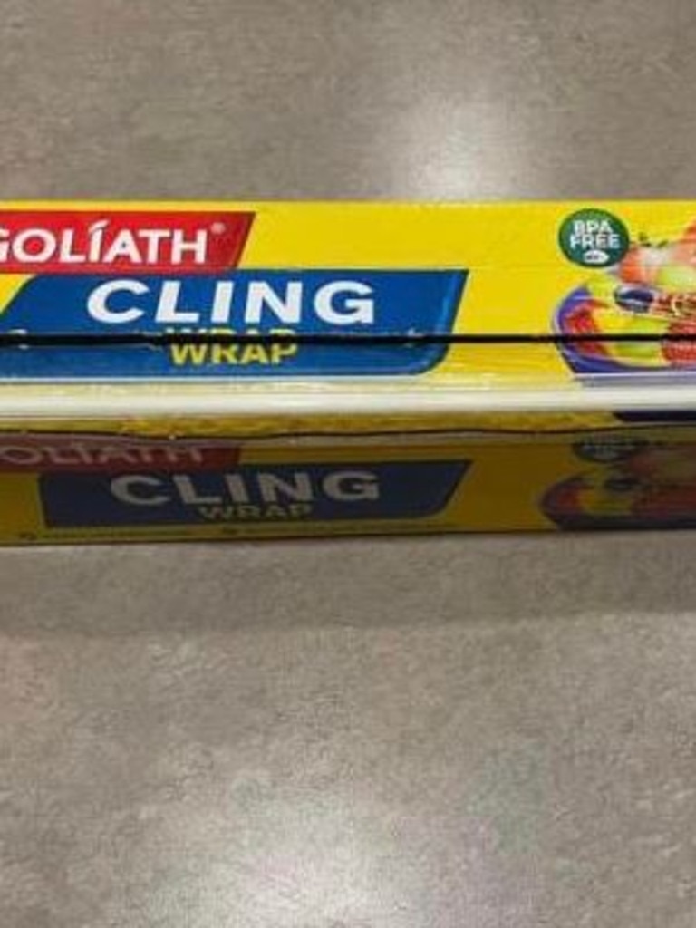 People are stunned at cling wrap hack. Picture: Facebook/Aldi Mums