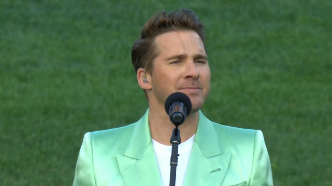 Hugh Sheridan looking resplendent. Photo: Fox Sports