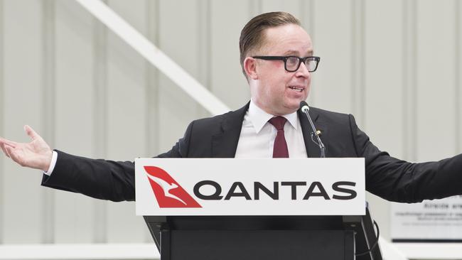 Qantas CEO Alan Joyce.