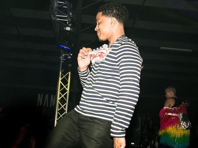 Justin Combs onstage. Picture: Lady Drewniak