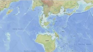 The map in the 2023 Defence Strategic Review (DSR) showing the strategic importance of Western Australia. Courtesy: Defence Strategic Review