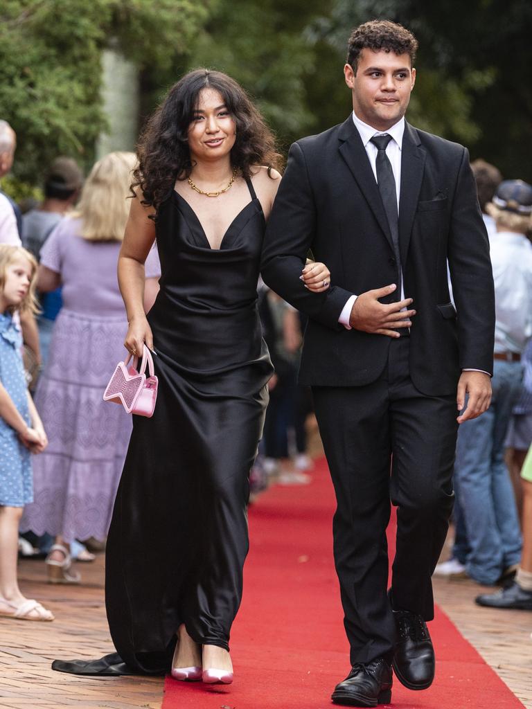 Tessa Beci and Anthony Lyons at Fairholme College formal, Wednesday, March 29, 2023. Picture: Kevin Farmer