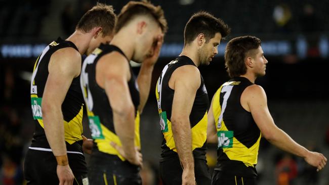 No Tigers will take home an All-Australian blazer this year. (Photo by Michael Willson/AFL Photos via Getty Images)