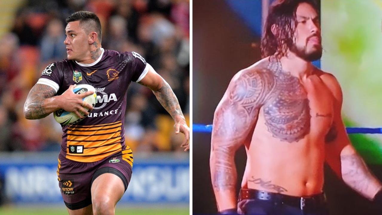 Then and now – Daniel Vidot is officially a WWE wrestler.