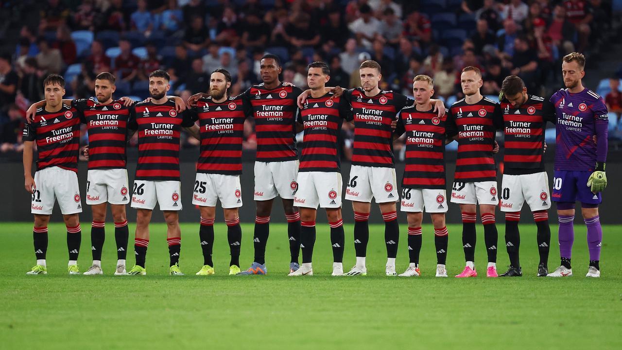 The Wanderers must beat Melbourne Victory on Saturday night. Picture: Jeremy Ng/Getty Images