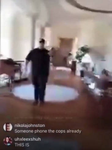Britney Spears' ex-husband Jason Alexander livestreamed himself breaking into the pop star's house on her wedding day. Picture: Jason.Allen.Alexander/Instagram