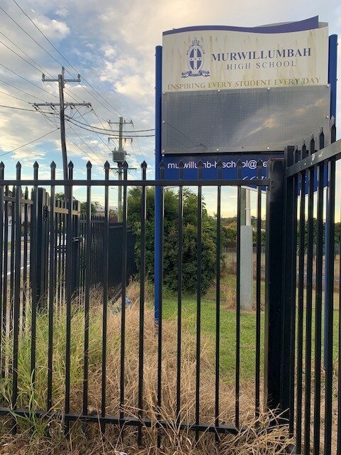 Murwillumbah HS has been empty since the start of the year, with students moved over to the nearby Wollumbin High School campus. Picture: Supplied