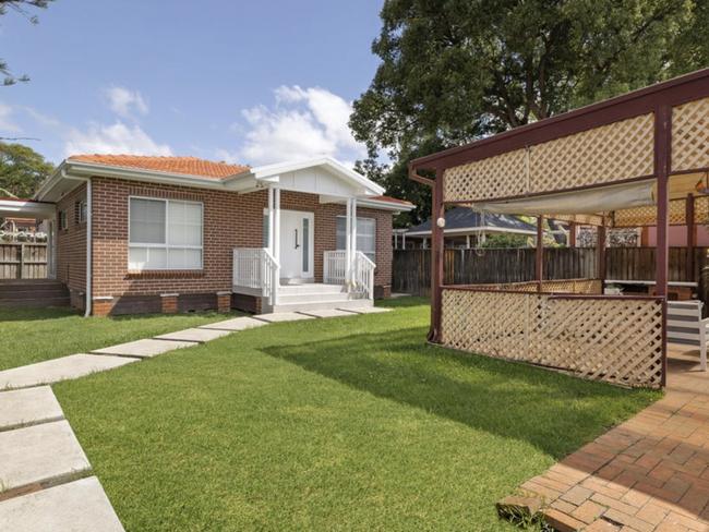 The Strathfield home of the late cricketer Alan Davidson has been sold. Picture: realestate.com.au