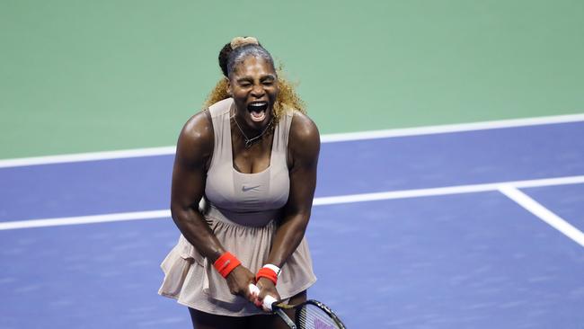 Serena Williams likes a bit of noise. Picture: Getty Images