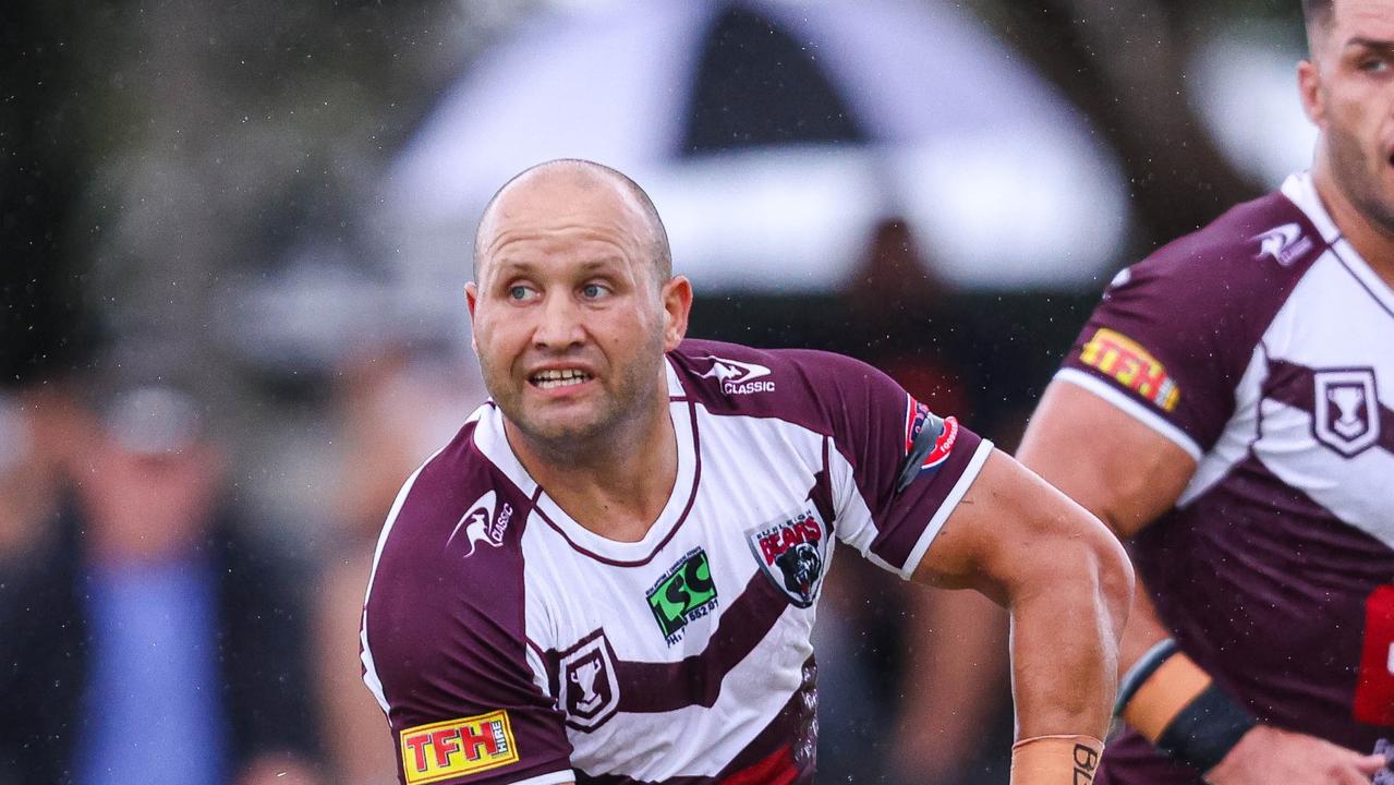 Tyrone Roberts in action for the Burleigh Bears. Picture: Dylan Parker Photography