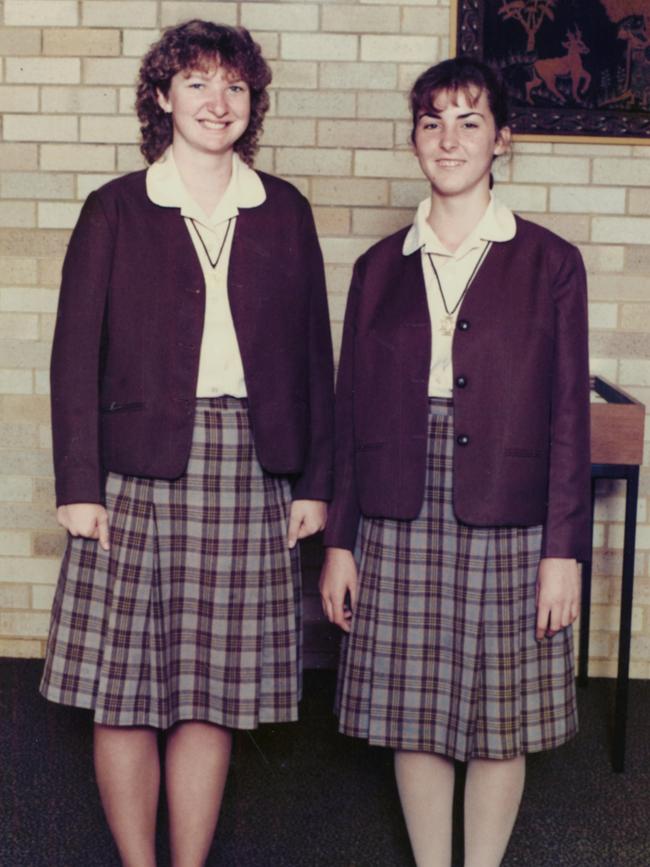 The distinct brown uniform of the 1980s.