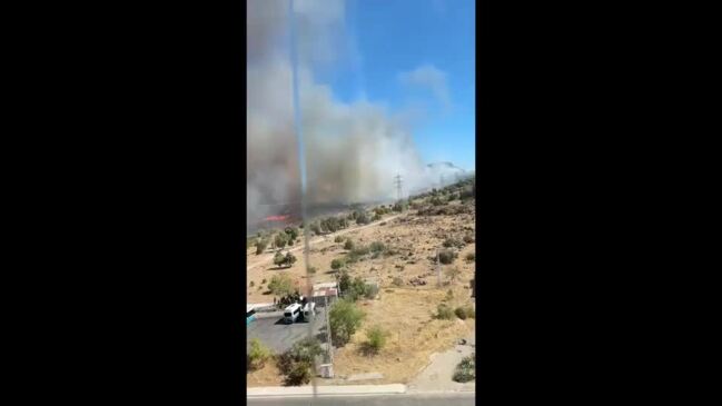 Smoke Billows Into Sky as Destructive Forest Fire Rages in Western ...