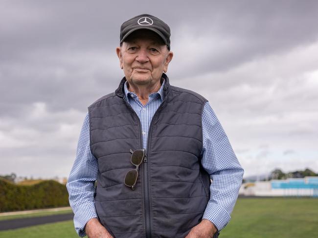 85-year-old Queensland horse trainer Harold Norman says he would love to train until he's 100. Picture: Courtesy Racing Queensland