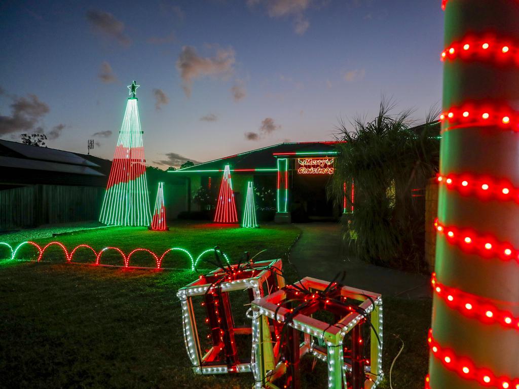 20 Forest Oak Drive Upper Coomera. Xmas Lights around the Gold Coast. Picture: Tim Marsden