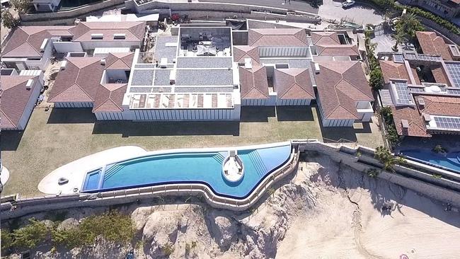 James Packer’s $50 million hideaway in Cabo San Lucas, Mexico. Picture: Backgrid