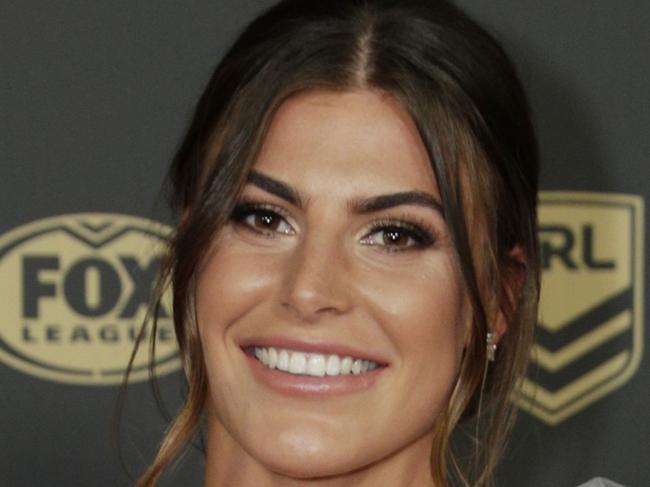 SYDNEY, AUSTRALIA - OCTOBER 02:  Jessica Sergis arrives ahead of the 2019 Dally M Awards at Hordern Pavilion on October 02, 2019 in Sydney, Australia. (Photo by Brook Mitchell/Getty Images)