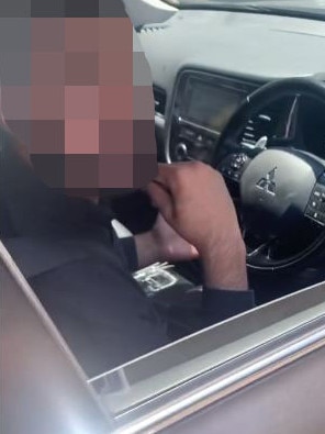 A Melbourne man has accused a rideshare driver of trying to scam him. Picture: Paul Akie/TikTok