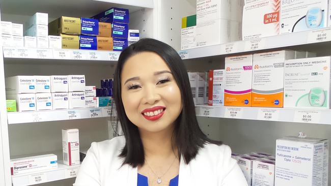 Pharmacist Veronica Nou heads the Morris Care &amp; Advice Pharmacy Shop in Oxley Park.