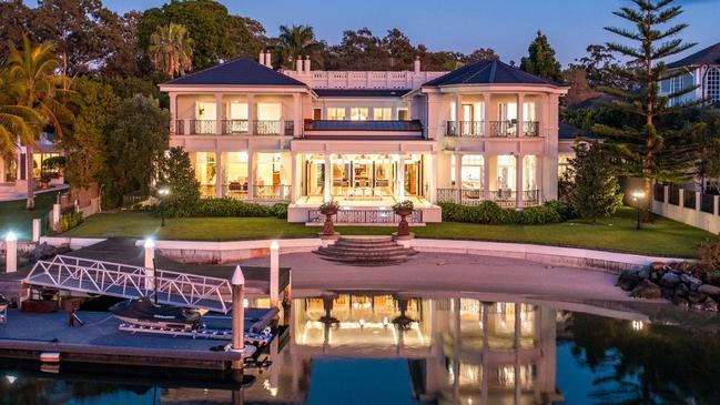 The Main River mansion is back on the market with a $35m price tag