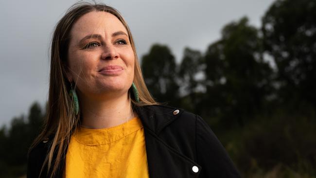 Indigenous woman Sissy Austin has opened up about her mental health struggles as she calls for changes to address suicide rates in First Nations people. Photos: Julian Meehan