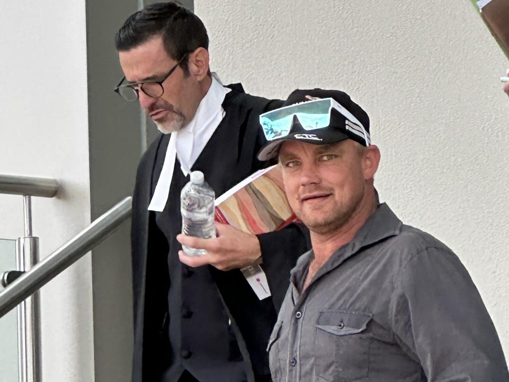 Former Cairns business owner Sharm Hess, 35, fronted Rockhampton District Court on January 31, 2025, after choking his partner while on a family holiday at Port Douglas on February 10, 2024.