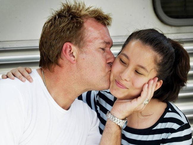 Jimmy Barnes with Elly-May. Picture: Supplied