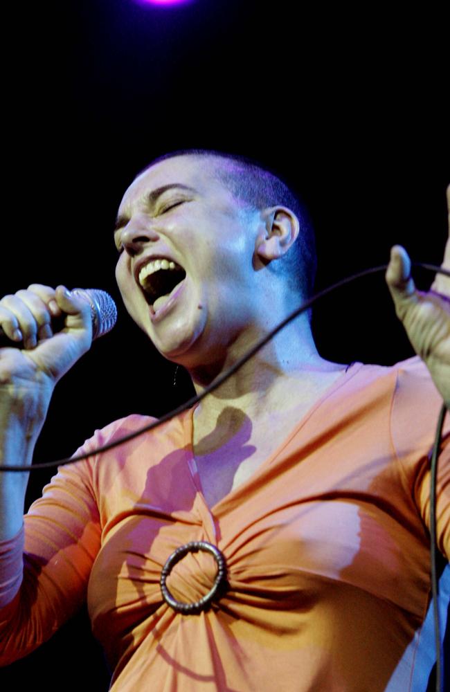 Sinead O'Connor was diagnosed with bipolar disorder in 2003.