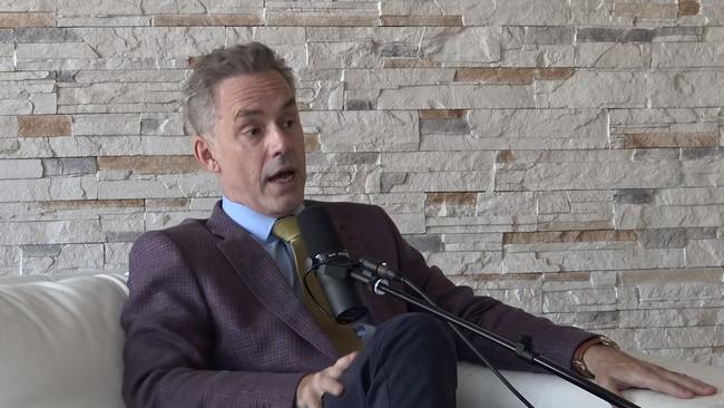 Jordan Peterson in an interview in June posted on his YouTube channel in July with his daughter Mikhaila.