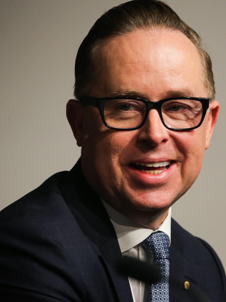 Alan Joyce will retire this year. Picture: NCA Newswire / Gaye Gerard