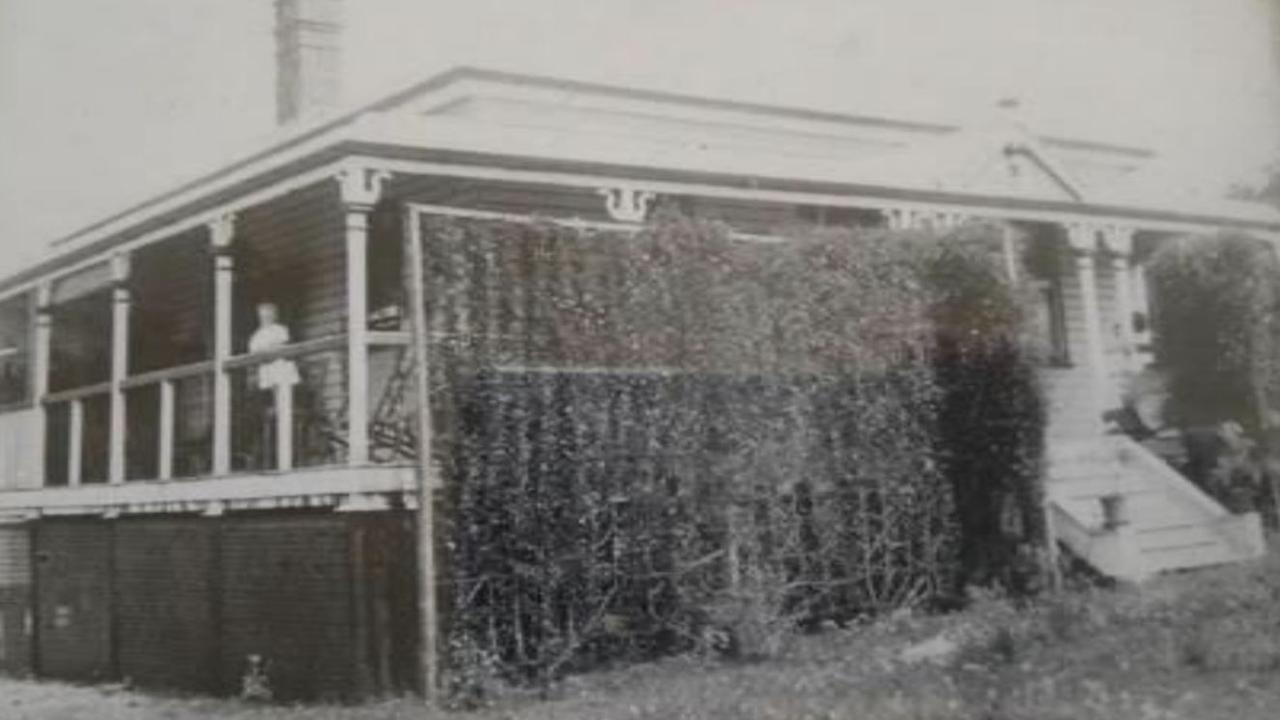 A historical photo of Rosendale, on Ramsay St in South Toowoomba.