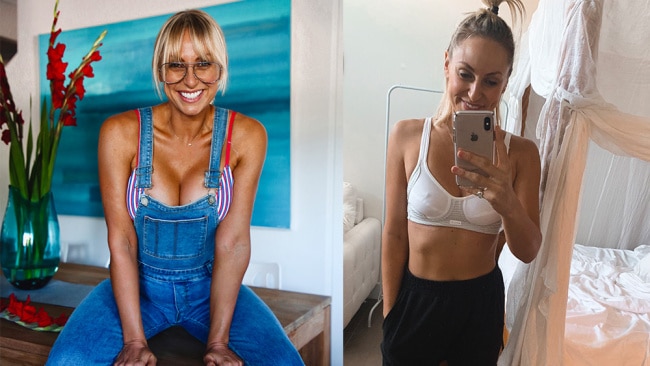 Fitness influencer Cassey Maynard shares dramatic breast implant removal  surgery